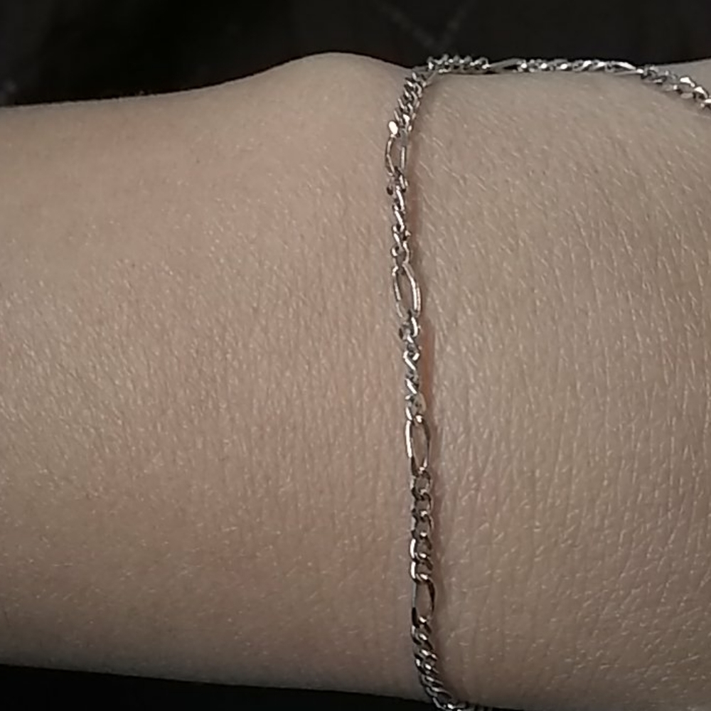 Beautiful Solid Silver Bracelet - image 4